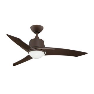 Kendal Lighting 44 Scimitar 3 Blade Ceiling Fan with Wall Remote