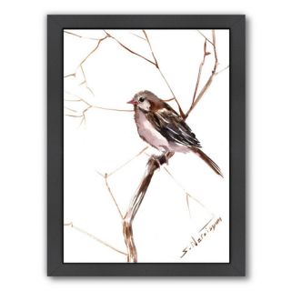 Field Sparrow 2 by Suren Nersisyan Framed Painting Print