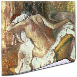 Woman Drying Herself 1888 92 by Edgar Degas Painting Print on Rolled