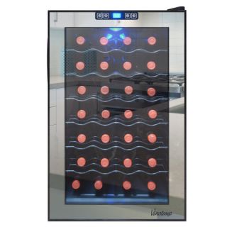Vinotemp 28 Bottle Single Zone Freestanding Wine Refrigerator
