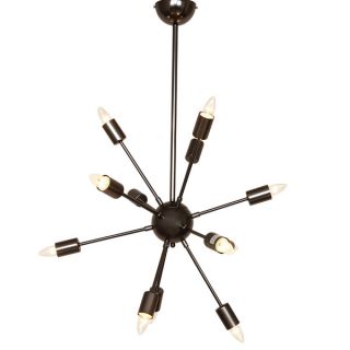 Hans Andersen Home Visby Style Bronze Finish Chandelier   15937217