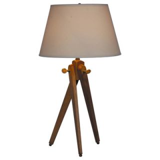 100 Essentials Woody 27 H Table Lamp with Empire Shade