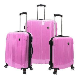 Travelers Choice Toronto 3 piece Hardside Expandable Spinner Luggage