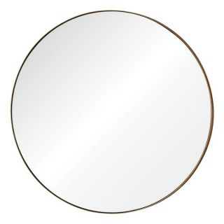 Simpson Round Wall Mirror with Hang N Lock