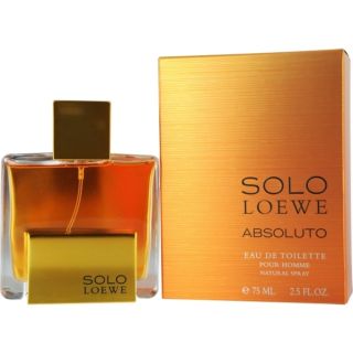 Loewe Solo Loewe Absoluto Mens 2.5 ounce Eau de Toilette Spray