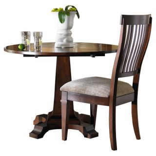 Hooker Furniture Abbott Place Round Drop Leaf Pad Dining Table