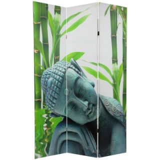 Oriental Furniture 71.25 x 47.25 Double Sided Serenity Buddha 3