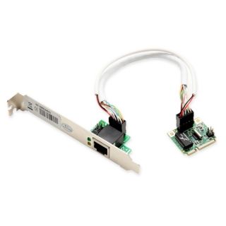 Syba Mini PCI E GB 10/100/1000 Base T Ethernet LAN Controller With