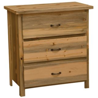 Beetle Kill 3 Drawer Chest by Fireside Lodge