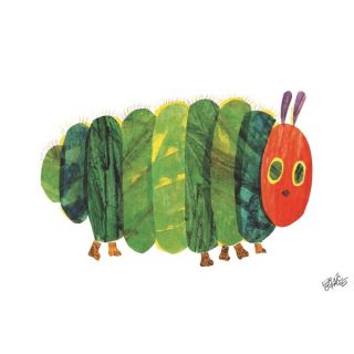 Eric Carle The Very Hungry Caterpillar Character Art Caterpillar Fat