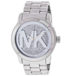 Michael Kors Womens MK5544 Runway Silver Dial Watch   15997689