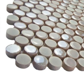 Tucana 0.59 x 0.59 Porcelain Mosaic Tile in Ash by EliteTile