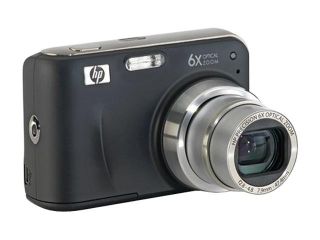 HP Photosmart Mz60 Black 8.0 MP 6X Optical Zoom Digital Camera