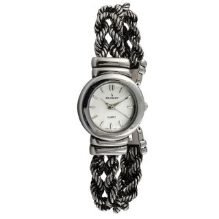 Peugeot Womens Antique Twice Braided Watch   Shopping   Big
