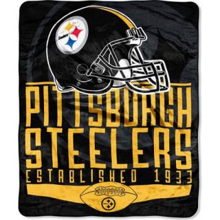 NFL Franchise Series 55" x 70" Silk Touch Throw, Steelers