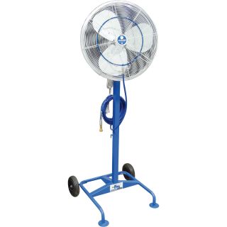 Schaefer VersaFog High-Pressure Misting Satellite Fan — 24in., 6,980 CFM, Model# VF24-SAT  Misting Fans