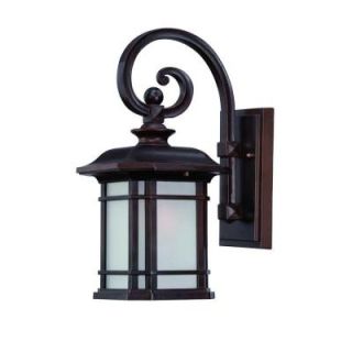 Acclaim Lighting Somerset Collection 1 Light Architectural Bronze Outdoor Wall Mount Light Fixture 8102ABZ