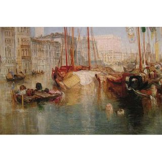 Buyenlarge The Grand Canal in Venice by Joseph Turner Painting Print