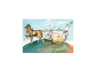 Buy Enlarge 0 587 15063 7C12X18 McCormick Grain Binder on Top of the World  Canvas Size C12X18
