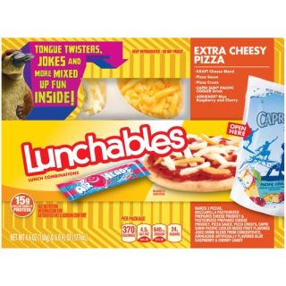 Lunchables Extra Cheesy Pizza Lunch Combination, 4.6 oz