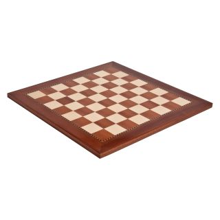 Decorators Board from Spain   Maple/Mahogany   Chess Boards