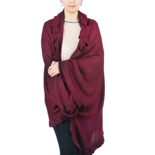 Luxury Soft Knit Ruffle Cape Shawl   16990792   Shopping