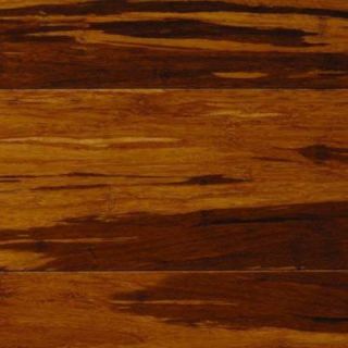 Strand Woven Honey Tigerstripe Bamboo Solid Bamboo Flooring   5 in. x 7 in. Take Home Sample LH 112496