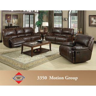 Mt. Hood Leather Reclining Sofa by E Motion Furniture
