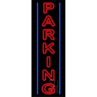 Sign Store N105 0686 outdoor Vertical Parking Outdoor Neon Sign, 13 x 37 x 3. 5 inch