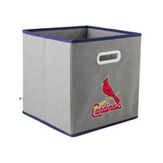 MyOwnersBox MLB STOREITS St. Louis Cardinals 10 1/2 in. x 10 1/2 in. x 11 in. Grey Fabric Storage Drawer 11200STC
