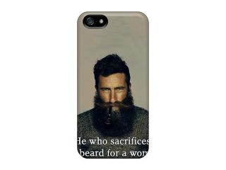 New Premium CalvinDoucet He Who Sacrifices His Beard For A Woman Deserves Neither Skin Cases Covers Excellent Fitted For Iphone 5/5s