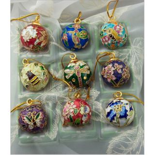 Cloisonne Small Ball Ornament by ValueArtsCompany