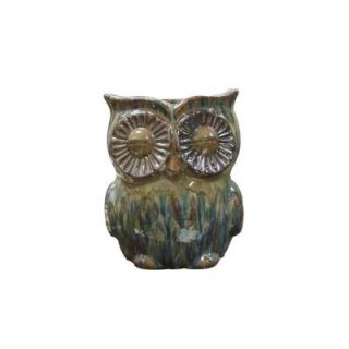 Alpine Owl Ceramic Planter TOM180