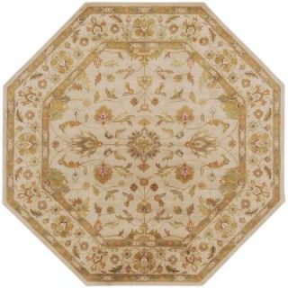 Artistic Weavers Gorham Beige Wool 8 ft. Octagon Area Rug Ogalla 8OCT