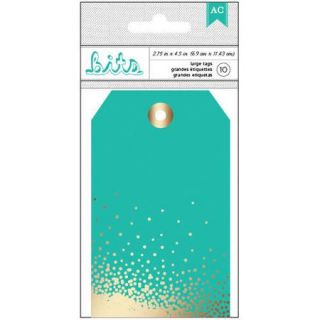 American Crafts Cardstock Tags, 2.75" x 4.5", 10pk