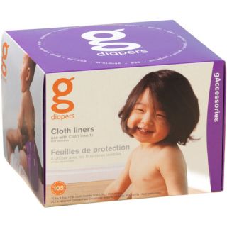 gDiapers Cloth Liners, 105 ct