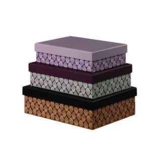 Scantrends Dots Paper Boxes (Set of 3)
