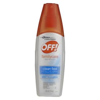 OFF! FamilyCare Insect Repellent Clean Feel 6floz