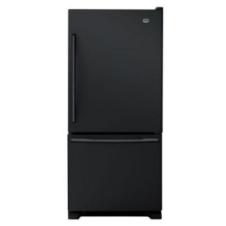 Maytag EcoConserve 30 in. W 18.5 cu. ft. Bottom Freezer Refrigerator in Black DISCONTINUED MBF1958XEB