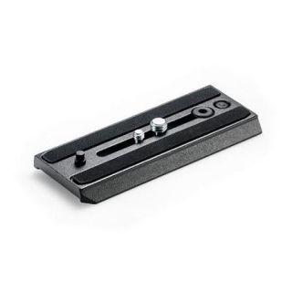 Manfrotto 500PLONG Video Camera Long Plate for MVH500AH, MVH500A & others (Black)