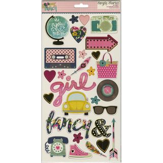 Sn@p! DoubleSided Cards & Bits/Pieces DieCuts Pack 138pcsFresh