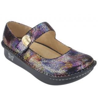 As Is Alegria Leather Mary Janes w/Embellishment   Paloma   A280613 —