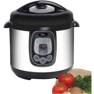 Maxi Matic Elite Platinum 8 qt. Stainless Steel Digital Pressure Cooker   DO NOT USE