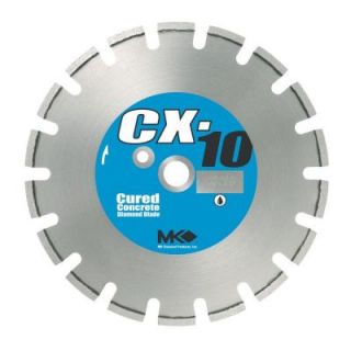 MK Diamond CX 10 12 in. Wet Cutting Diamond Saw Blade for Cured Concrete MK  CX10  12