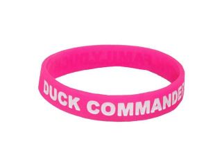 Duck Commander Faith Family Duck Silicone Bracelet   Purple/Turquoise