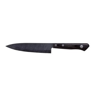 Kyocera KT 130 HIP D Kyotop 5 Inch Damascus Pakka Handle Knife