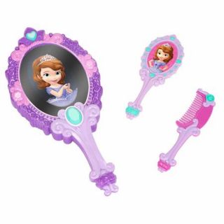 Disney Princess Sofia the First Magic Surprise Mirror and Brush Set