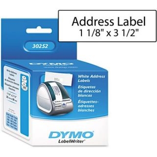 Dymo Address Labels, 1.12" x 3.5"