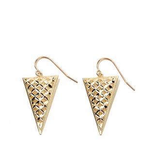 Michael Anthony Jewelry® 10K Triangular Drop Earrings   7513415