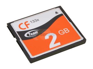 Team 2GB Compact Flash (CF) Flash Card Model TG002G2NCFFX